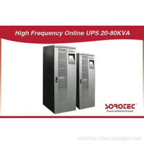 Three Phase 380V AC 20, 40, 80 KVA High Frequency online UP